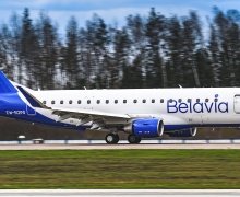 Белавиа, самолет Белавиа, самолет Белавиа, Эмбаер, Embraer-175, Гусаров